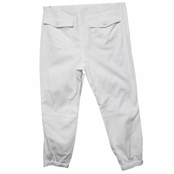 Lisa Rinna Collection Colored Cuffed Capri Pants 2 - Picture 2 of 10